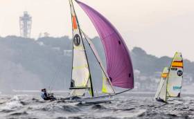 Total control - Irish 49er skiff pairing Ryan Seaton and Seafra Guilfoyle who are fifth overall after six races sailed