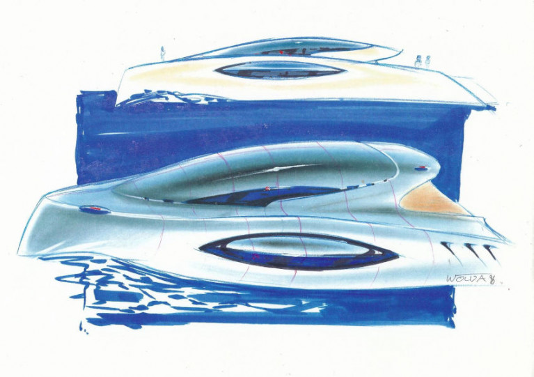 One of Julian Everitt’s E-Boat concepts