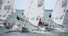 The Irish Laser Youth Championships was decided in Wexford