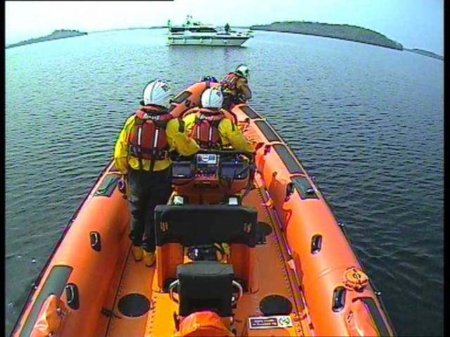 Carrybridge RNLI’s inshore lifeboat, Douglas Euan & Kay Richards