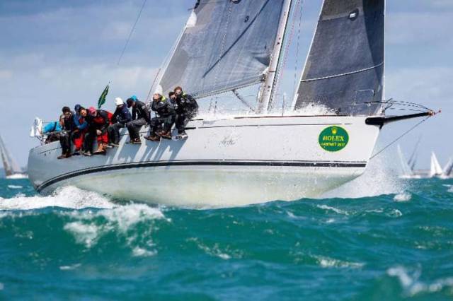  Double victory: Lisa, First 44.7, Nick & Suzi Jones (skippered by Michael Boyd for all races except De Guingand Bowl) has retained their 2016 title; once again securing the 2017 RORC Season's Points Championship for IRC overall as well as being announced the RORC Yacht of the Year