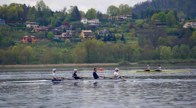 The Ireland Lightweight Four, seen here in training, is set for a C Final in the World Cup at Varese in Italy.