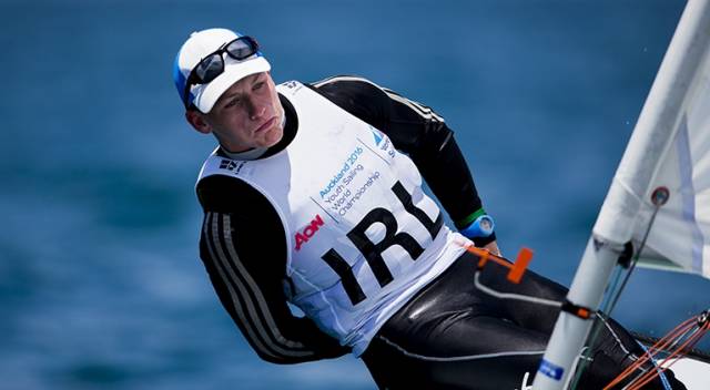 Johnny Durcan has finished 16th overall at the Youth World Sailing Championships in Auckland