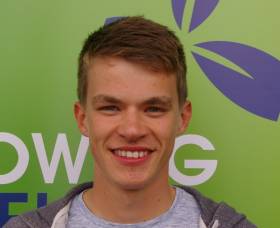 Fintan McCarthy won the senior single sculls at the University Championships. 