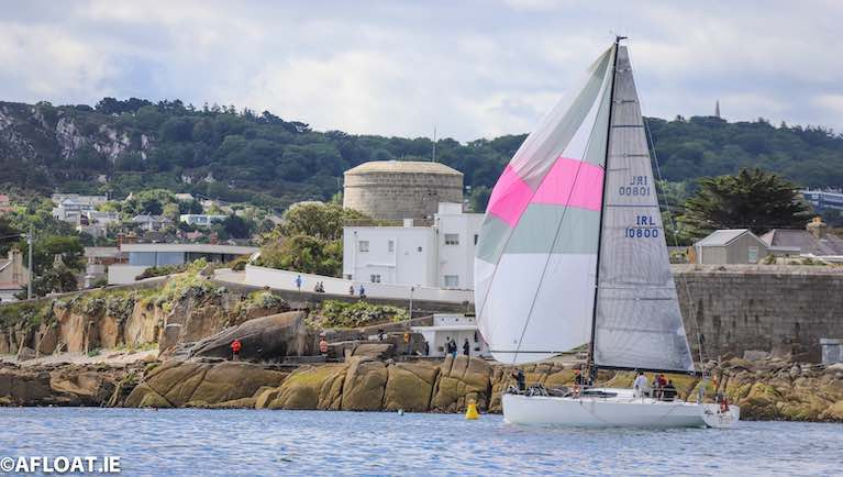ICRA&#039;s 2019 Boat of the Year, Rockabill VI competing in this year&#039;s ISORA Series on Dublin Bay