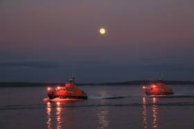 Elizabeth and Ronald returns to Dunmore East under the light of Sunday evening’s lunar eclipse