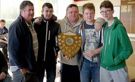 The GP14 Youghal Team were Travellers Trophy Winners at Blessington Sailing Club