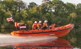 Enniskillen RNLI’s inshore lifeboat