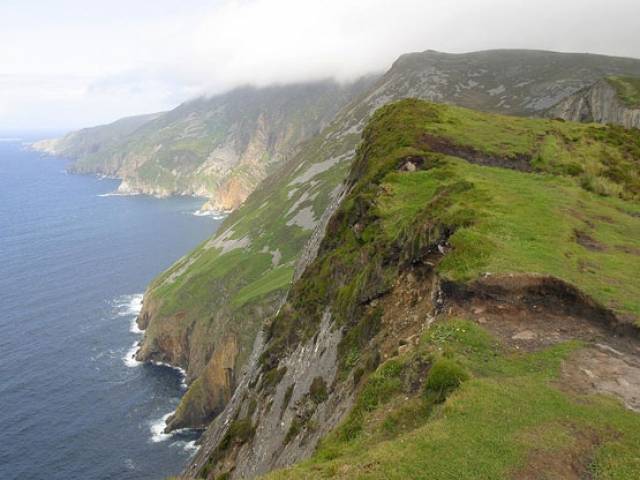 Slieve League on the Donegal coast