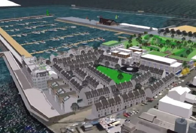 Isle of Man where a campaign group opposed to a proposed £100 million marina in Ramsey (north-east coast) says recently submitted revised plans for the scheme have not allayed their concerns.