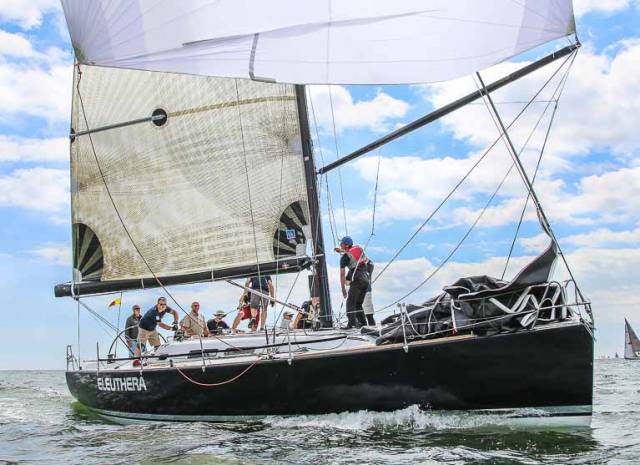 Wicklow Winner – The Greystones Harbour based Eleuthera will face stiff Dublin competition on home waters in this Sunday's Taste of Greystones Regatta. Frank Whelan's Grand Soleil 44, that was a Cork Week and Calves Week winner this Summer, will take in Saturday's ISORA Dublin Bay to Greystones race too