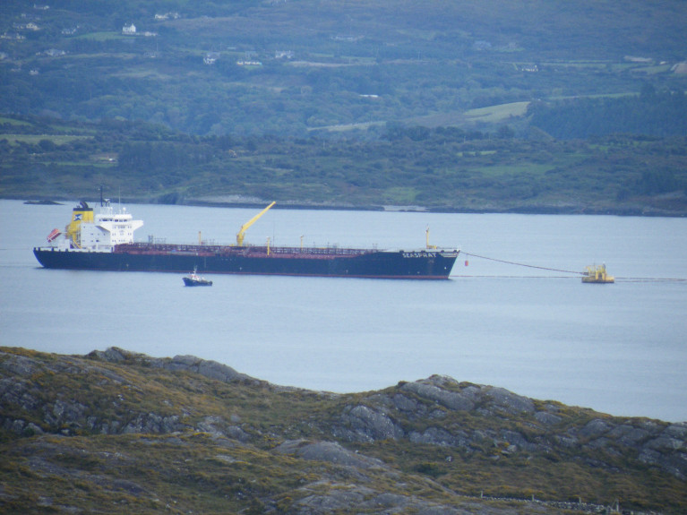 Bantry Bay Port total traffic was up 81% to 1.3m tonnes in 2020, compared with 2019. Above AFLOAT&#039;s photo of tanker, Seasprat at the Single Point Mooring system where during operations at the SPM, only such vessels engaged by the Oil Storage Facility on Whiddy Island to assist in the operation or authorised by the Harbour Master, are permitted to enter an Exclusion Zone.