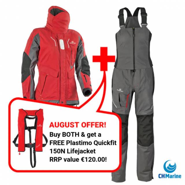 Save On Lifejackets & Offshore Seawear With CH Marine This August