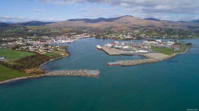 Castletownbere Harbour in County Cork is a licensed Herring fishery
