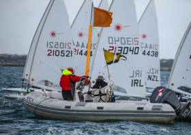 54 Laser dinghies across three divisions will contest Sunday&#039;s DMYC Frostbites Series