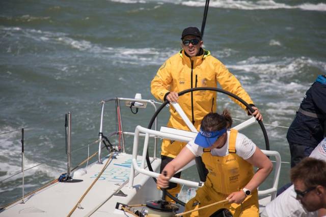 Practice racing in The Hague on board Turn the Tide on Plastic, Thursday 28 June