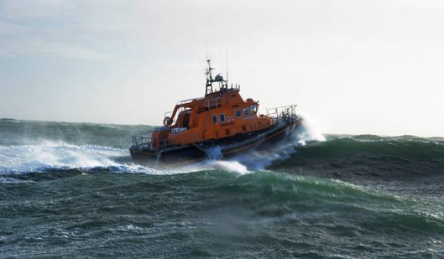 Rosslare Harbour RNLI on exercise