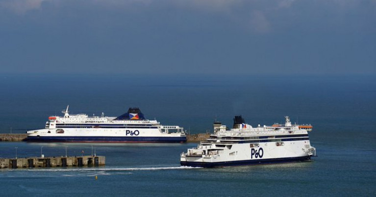 Dover-Calais Full Service As P&amp;O Ferries' Pride of Canterbury Resumes Sailings