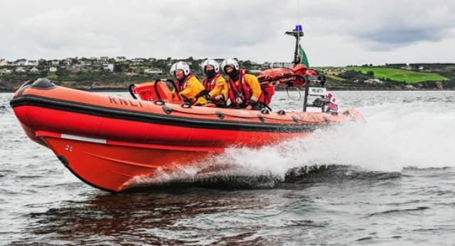 Crosshaven RNLI's inshore lifeboat Miss Betty