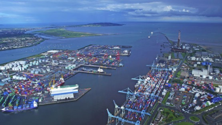 File image of Dublin Port