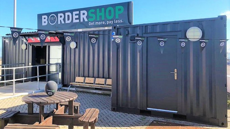 At the north Wales ferry port of Holyhead, Afloat adds operated by Stena, is also where another Swedish company, the travel retailer R&amp;F has opened &#039;probably&#039; the world&#039;s smallest border shop!