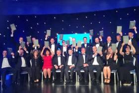 Winners at the 2016 Marine Industry Awards in Galway on 30 June