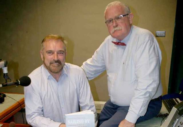 Change of helm – Taking over from Marcus (right) on the maritime programme on RTE Radio 1 commencing Friday 23rd June will be RTE Correspondent Fergal Keane