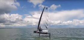 Fitzpatrick Wins Howth Yacht Club Moth Flutter (Video)
