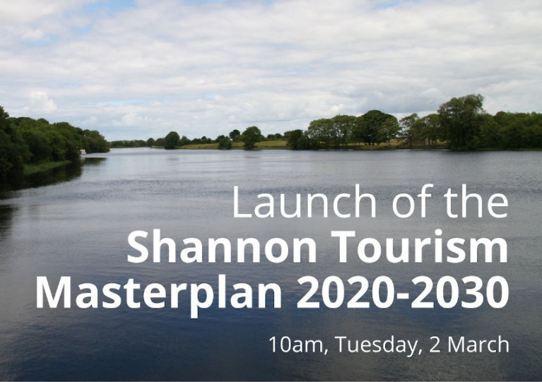 Shannon Tourism Masterplan Launching Tomorrow