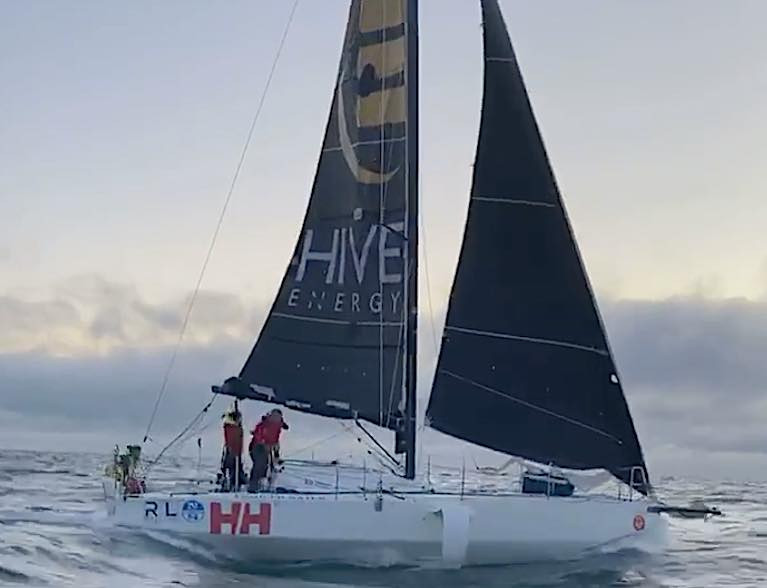 Round Ireland two-handed record bid underway - Pam Lee and Cat Hunt set sail southbound this morning. Scroll down for the live race tracker.