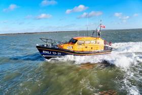 Clogherhead RNLI’s new Shannon Class lifeboat Michael O’Brien