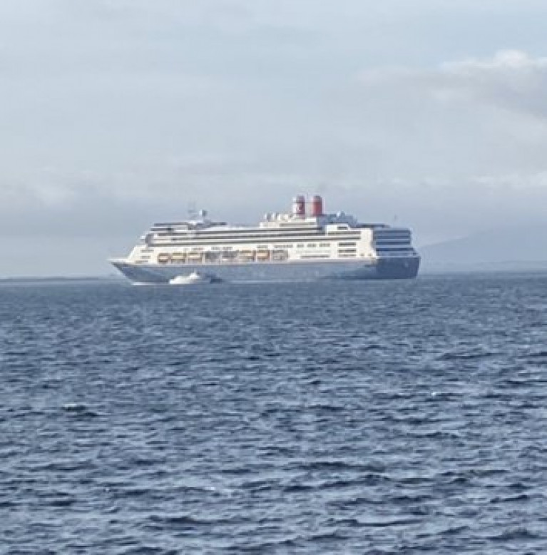 Economic boost to Galway City as cruiseship passengers (firstly began with Fred.Olsen Lines Borealis last month), is expected to bring €2m to businesses over the course of the season as such ships anchor off Galway Bay and the Aran Islands. 