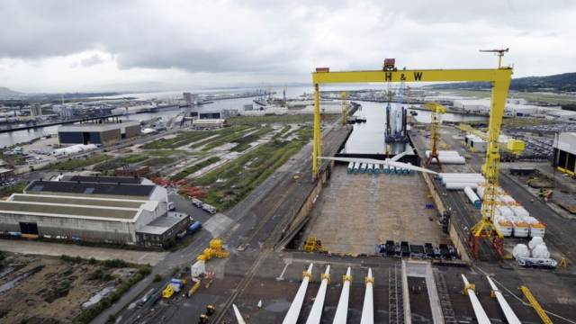 UK Government support is sought for the return of shipbuilding at Harland & Wolff, Belfast