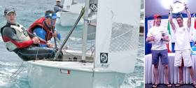 Shane MacCarthy and Andy Davis from Greystones Sailing Club are the new GP14 World Champions