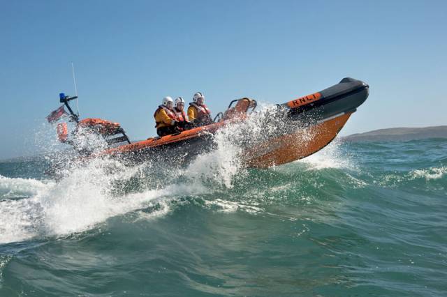 Baltimore RNLI’s inshore lifeboat Alice and Charles