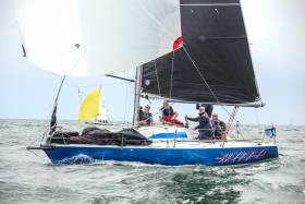 Overall Wave Regatta winner Checkmate XV. Skipper Dave Cullen of HYC said &#039;Our new 3Di RAW main is a thing of beauty and we were flying at the weekend!&#039;