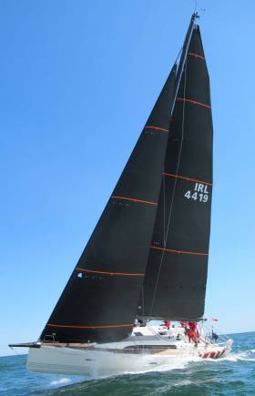 UK Sailmakers’ Uni-Titanium sails on the Dublin Bay yacht WOW