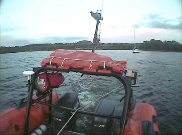 Lough Derg RNLI Lifeboat Assists Two Sailors on Yacht Aground