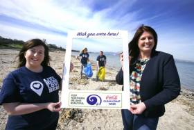 The Keep Northern Ireland Beautiful campaign launching Coca-Cola Clean Coasts Week